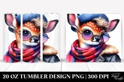 Modest Baby Deer Winter Fashion | 20 oz Tumbler Product Image 1