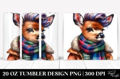 Modest Baby Deer Winter Fashion | 20 oz Tumbler Product Image 1