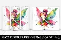 Fairy with Big Eyes | 20 oz Tumbler Product Image 1