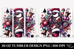 Christmas PNG 20 Oz Tumbler Design Product Image 1
