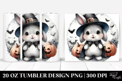 Cute Baby Bunny Halloween 20 Oz Tumbler Product Image 1