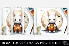 Cute Baby Bunny Halloween 20 Oz Tumbler Product Image 1