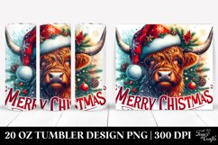 Christmas PNG 20 Oz Tumbler Design Product Image 1