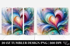 Vibrant Iris Tumbler | 20 oz Tumbler Product Image 1