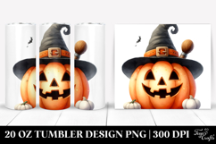 Funny Jack-O&#039;-Lantern, 20 Oz Tumbler Product Image 1