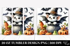 Simple Funny Halloween Clipart 20 Oz Tumbler Product Image 1