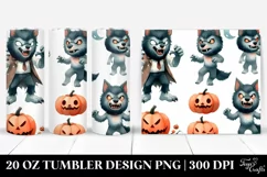 Simple Funny Halloween Clipart 20 Oz Tumbler Product Image 1