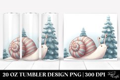 Retro Baby Snail for Christmas 20 Oz Tumbler Product Image 1