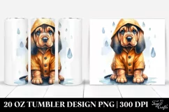 Enthusiastic Baby Bloodhound | 20 oz Tumbler Product Image 1