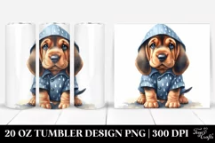 Enthusiastic Baby Bloodhound | 20 oz Tumbler Product Image 1
