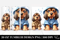 Enthusiastic Baby Bloodhound | 20 oz Tumbler Product Image 1