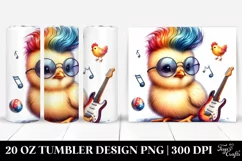 Funny Baby Chicken | 20 oz Tumbler Product Image 1