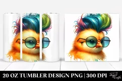 Funny Baby Chicken | 20 oz Tumbler Product Image 1