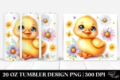 Cute Baby Duck Tumbler Product Image 1