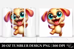 Colorful Labrador Retriever Tumbler Product Image 1