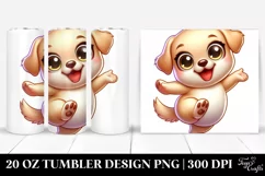 Colorful Labrador Retriever Tumbler Product Image 1