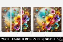 Colorful Primrose | 20 Oz Tumbler Product Image 1