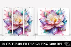 Shiny Gardenia Heart | 20 oz Tumbler Product Image 1