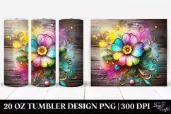 Colorful Primrose | 20 Oz Tumbler Product Image 1