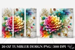 Colorful Marigold | 20 Oz Tumbler Product Image 1