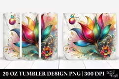 Colorful Tulip | 20 Oz Tumbler Product Image 1