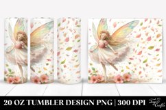 Fairy Spring Petals Tumbler Design Product Image 1