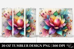 Colorful Tulip | 20 Oz Tumbler Product Image 1