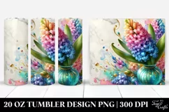 Colorful Hyacinth | 20 Oz Tumbler Product Image 1