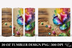 Colorful Sweet Pea | 20 Oz Tumbler Product Image 1