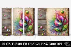 Colorful Sweet Pea | 20 Oz Tumbler Product Image 1