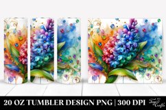 Colorful Hyacinth | 20 Oz Tumbler Product Image 1