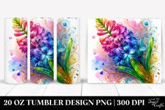 Colorful Hyacinth | 20 Oz Tumbler Product Image 1