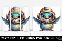 Funny Baby Hummingbird Clipart Product Image 1