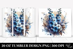Shiny Delphinium | 20 Oz Tumbler Product Image 1