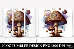 detailed Wooden Stained Mystic | 20 oz Tumbler Product Image 1