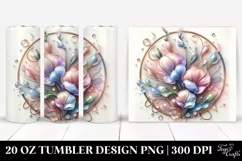 Sweet Pea with Metallic Insertions | 20 oz Tumbler Product Image 1