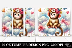 Spring 20 Oz Tumbler Png Product Image 1