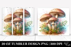 Pastel Mushroom Design | 20 oz Tumbler Product Image 1