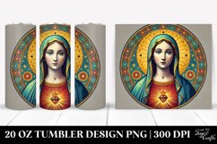 Virgin Mary Holiday Clipart Design Product Image 1