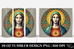 Virgin Mary Holiday Clipart Design Product Image 1