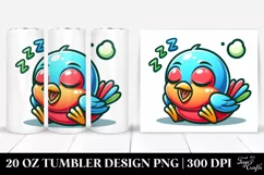 Colorful Baby Thrush | 20 Oz Tumbler Product Image 1