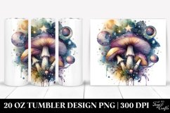 detailed Mystic Celestial Mushroom | 20 oz Tumbler Product Image 1