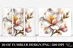 20 Oz Tumbler Sublimation | Glossy Material Small Golden Product Image 1