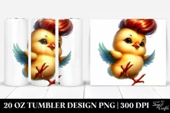 Vibrant Baby Chicken Tumbler Product Image 1