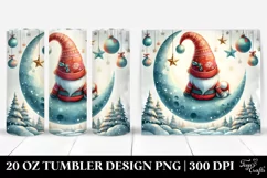 Vibrant Christmas Gnomes | 20 oz Tumbler Product Image 1
