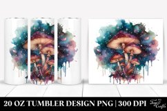 detailed Mystic Celestial Mushroom | 20 oz Tumbler Product Image 1