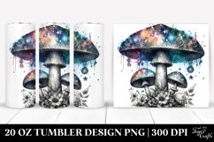 detailed Mystic Celestial Mushroom | 20 oz Tumbler Product Image 1