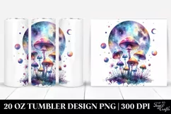 Magical Celestial Mushroom | 20 Oz Tumbler Product Image 1
