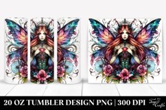 detailed Vibrant Ghotic Fairy | 20 oz Tumbler Product Image 1