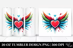 Valentines 20 Oz Tumbler Png Product Image 1